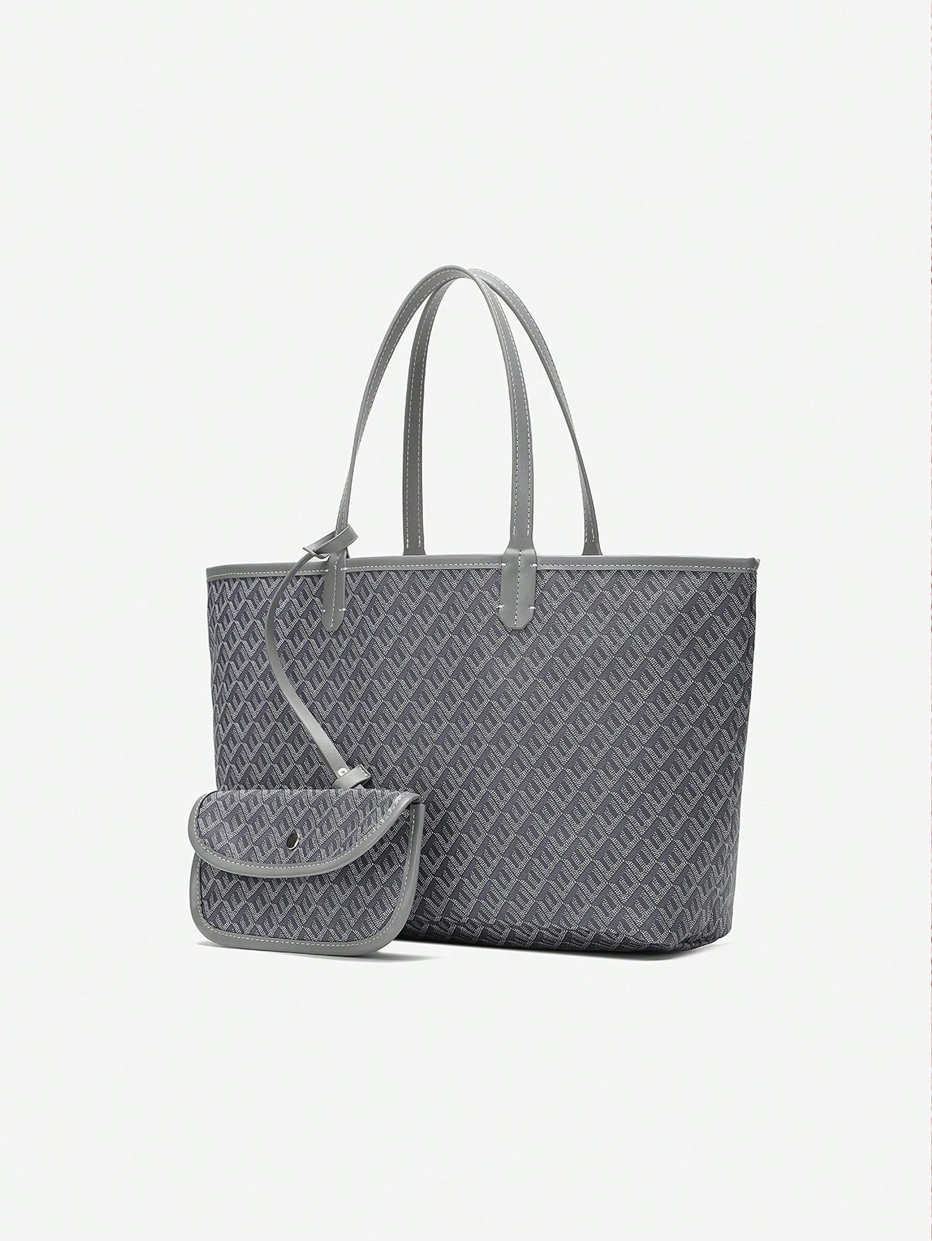 Casual Schouder Handtas Dames PVC | Tote Bag | Lichtgewicht grote tas voor studenten