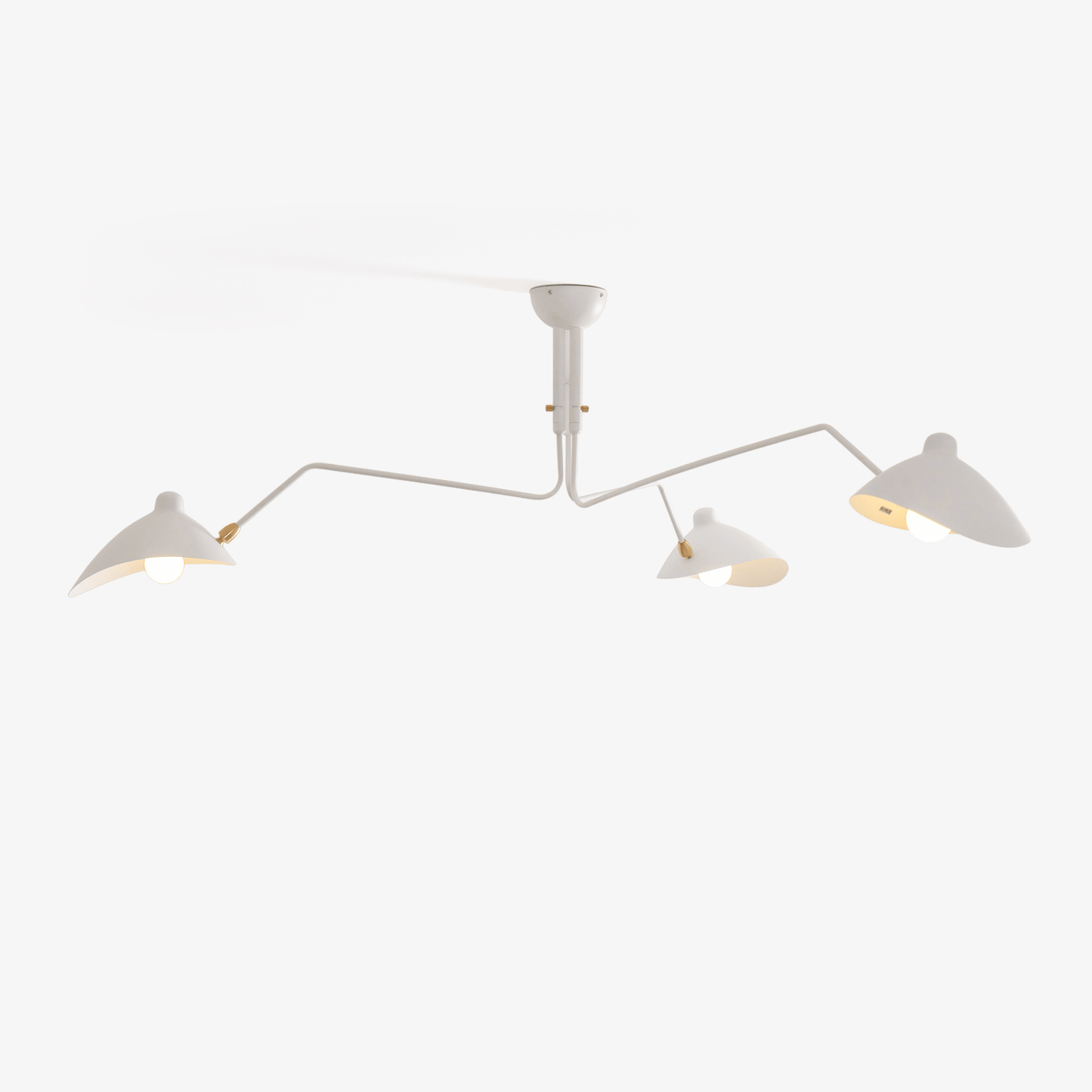 Lustra Plafondlamp Drie Armen Minimalistisch