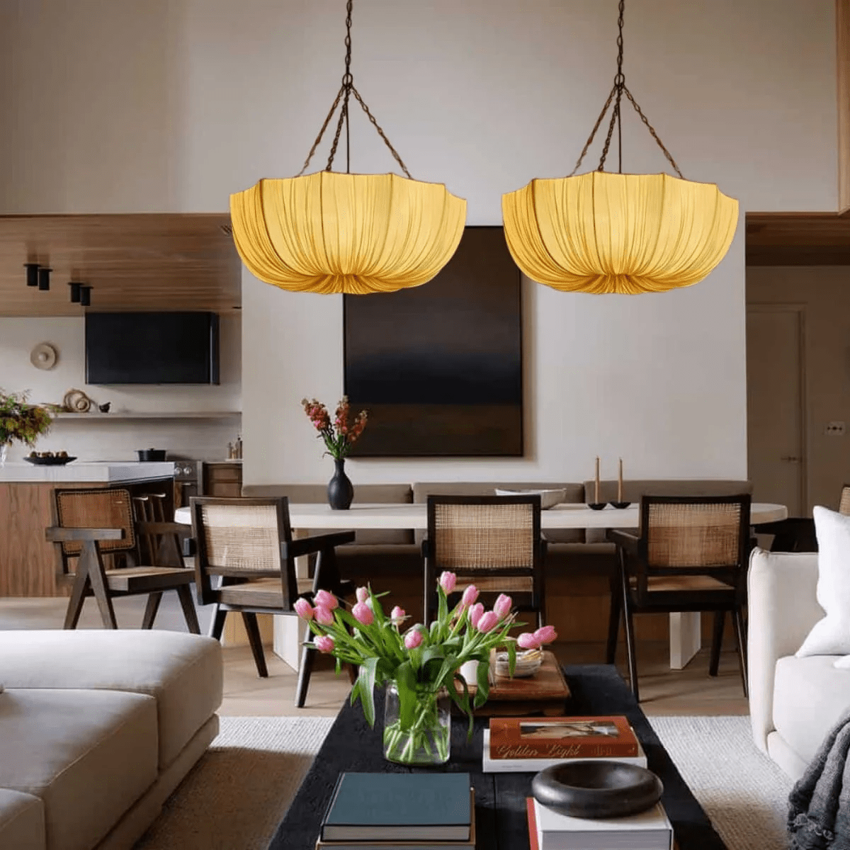 Aurelia Hanglamp Vintage van Stof