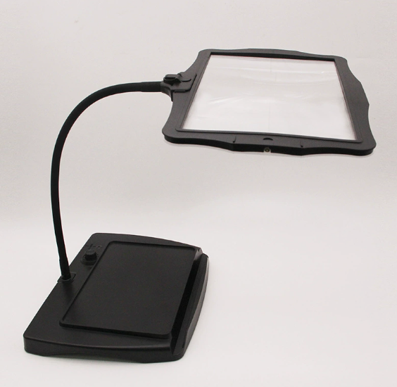 LED-tafelvergrootglas – USB-oplaadbaar, 48 LEDs & Flexibel Verstelbaar