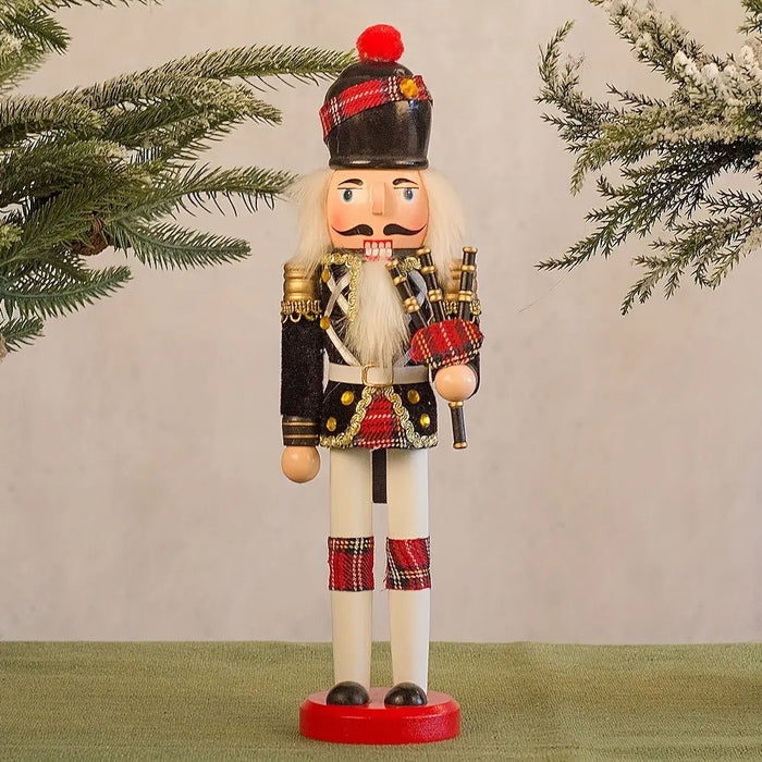 NussknackerJoy - Houten notenkraker soldatenfiguur voor tijdloze kerstmagie