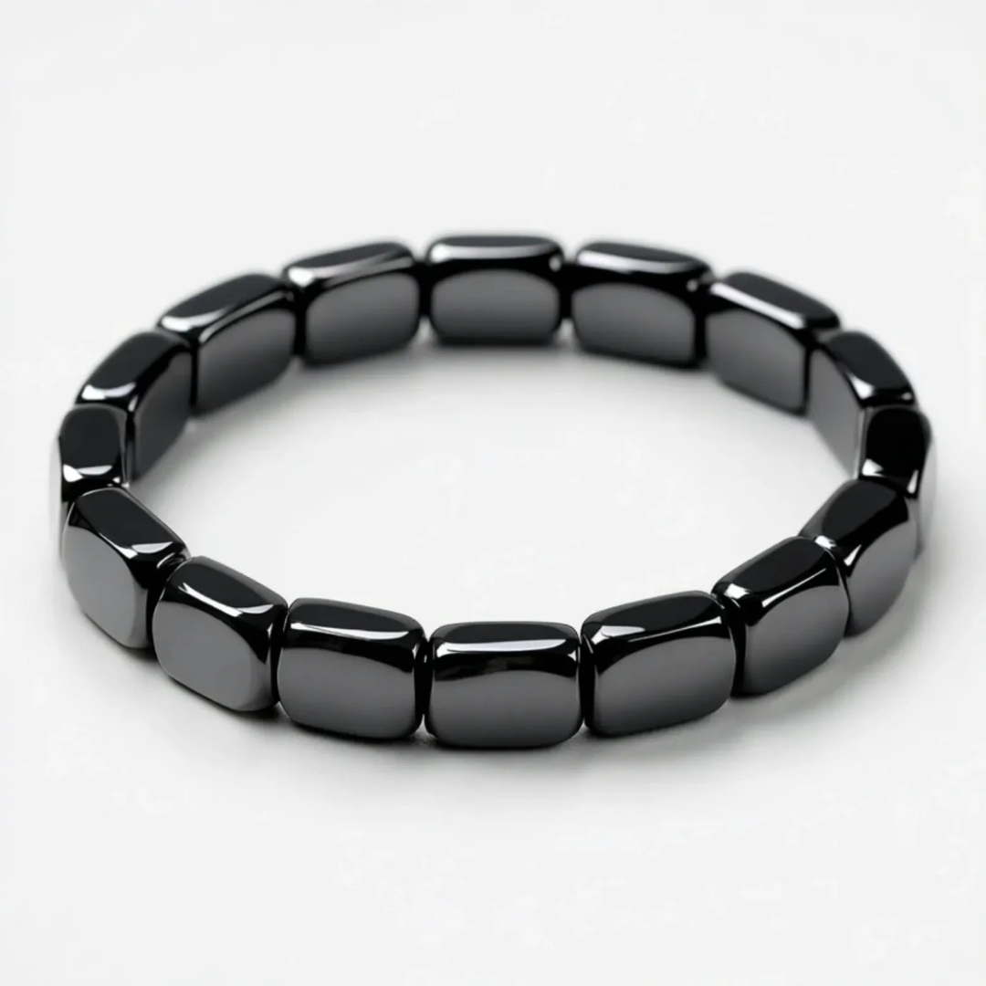 Hematiet Armband voor Mannen – Elegant, Sterk & Stijlvolle Energie