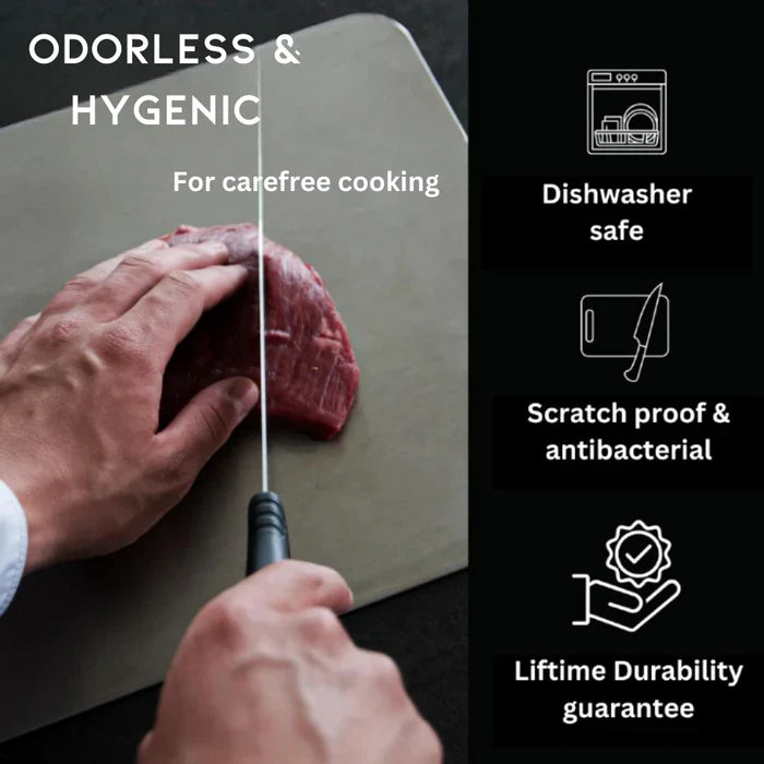 100% RVS Antibacterieel Snijplank