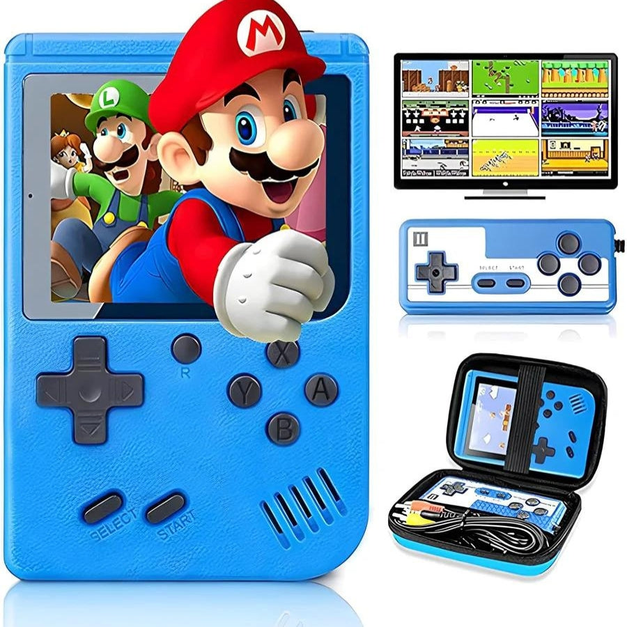 Skanto | Videospelconsole met retro handheld stijl