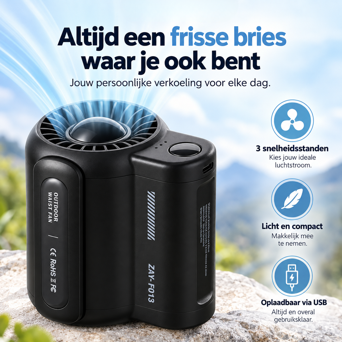 CoolBreeze | Je onder alle omstandigheden koel houden