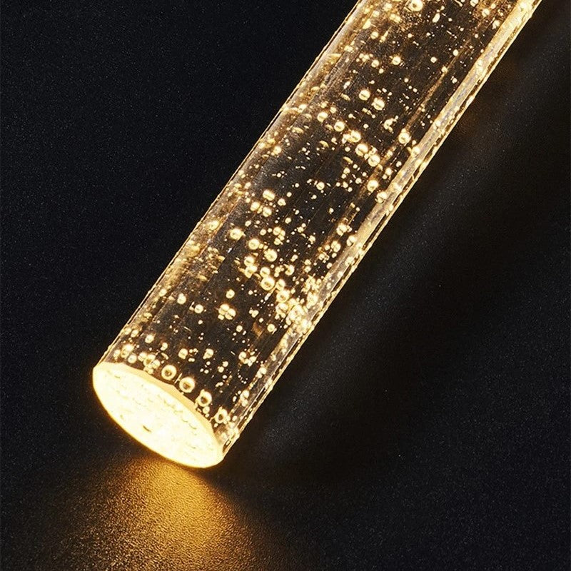 Cylindrische hanglamp van glas - Lustreau