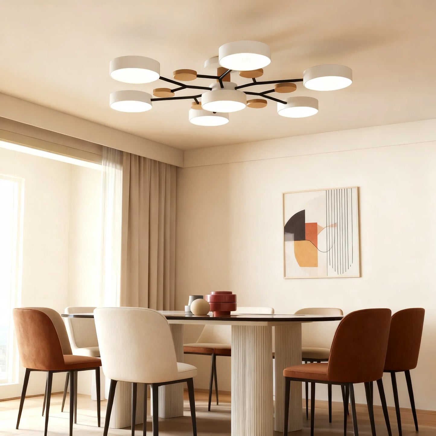 Circulaire Acryl LED Plafondlamp