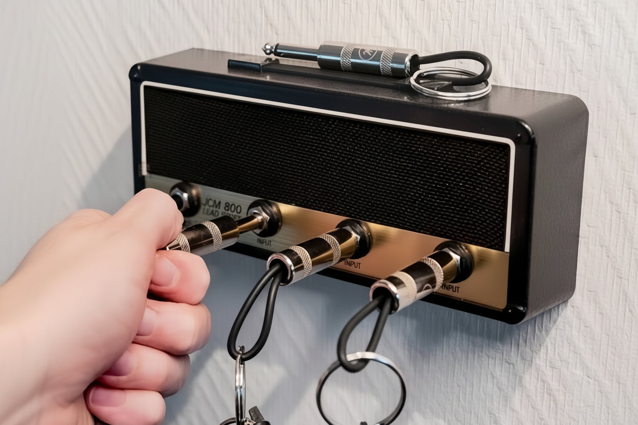 AmpKey | Elke keer dat je je sleutels ophangt, herinnert aan de liefde voor muziek