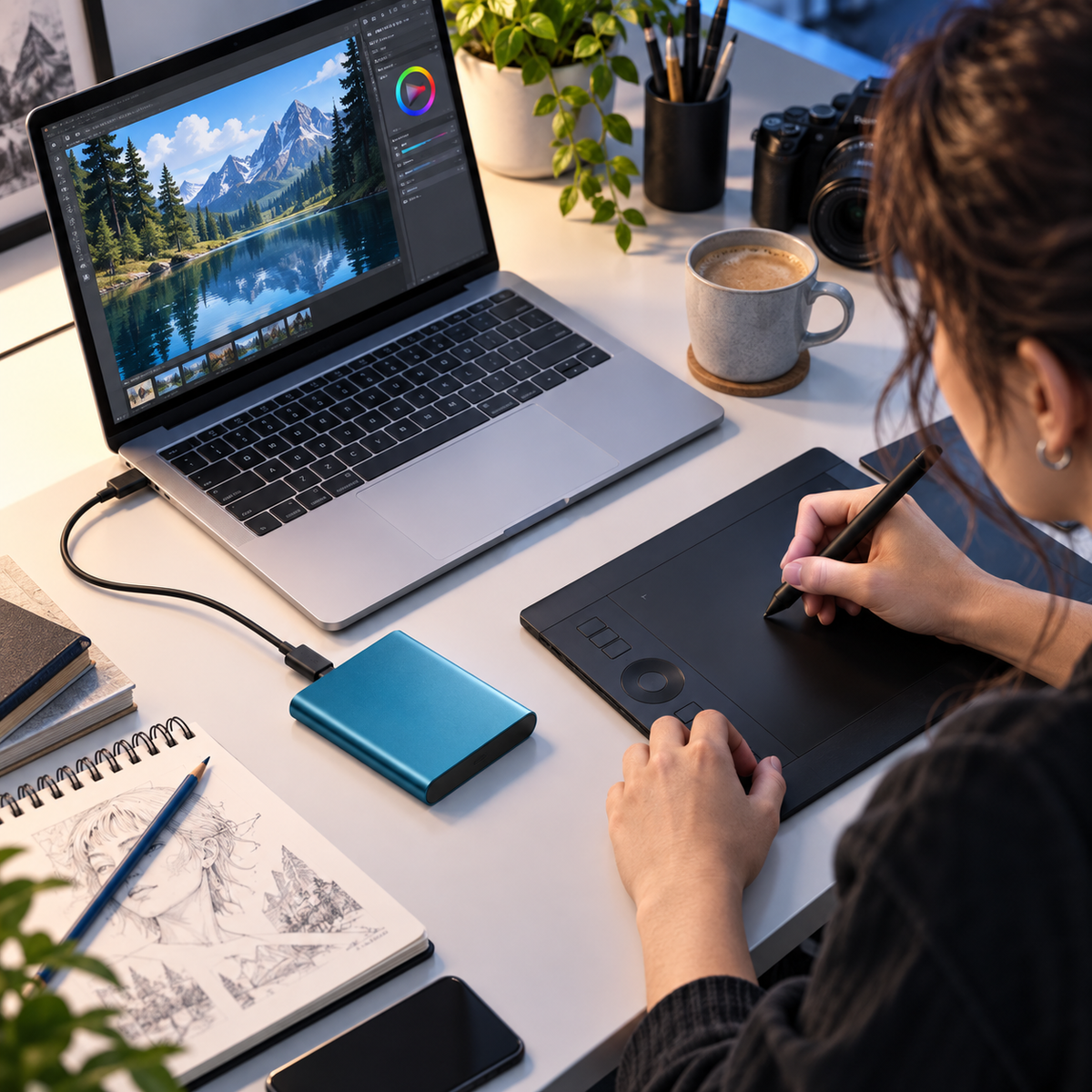 Ultra-snelle 128TB SSD met compact en duurzaam ontwerp