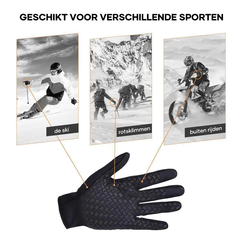 Thermal Gloves | Winddichte thermische handschoenen geschikt voor touchscreen | 1+1 GRATIS