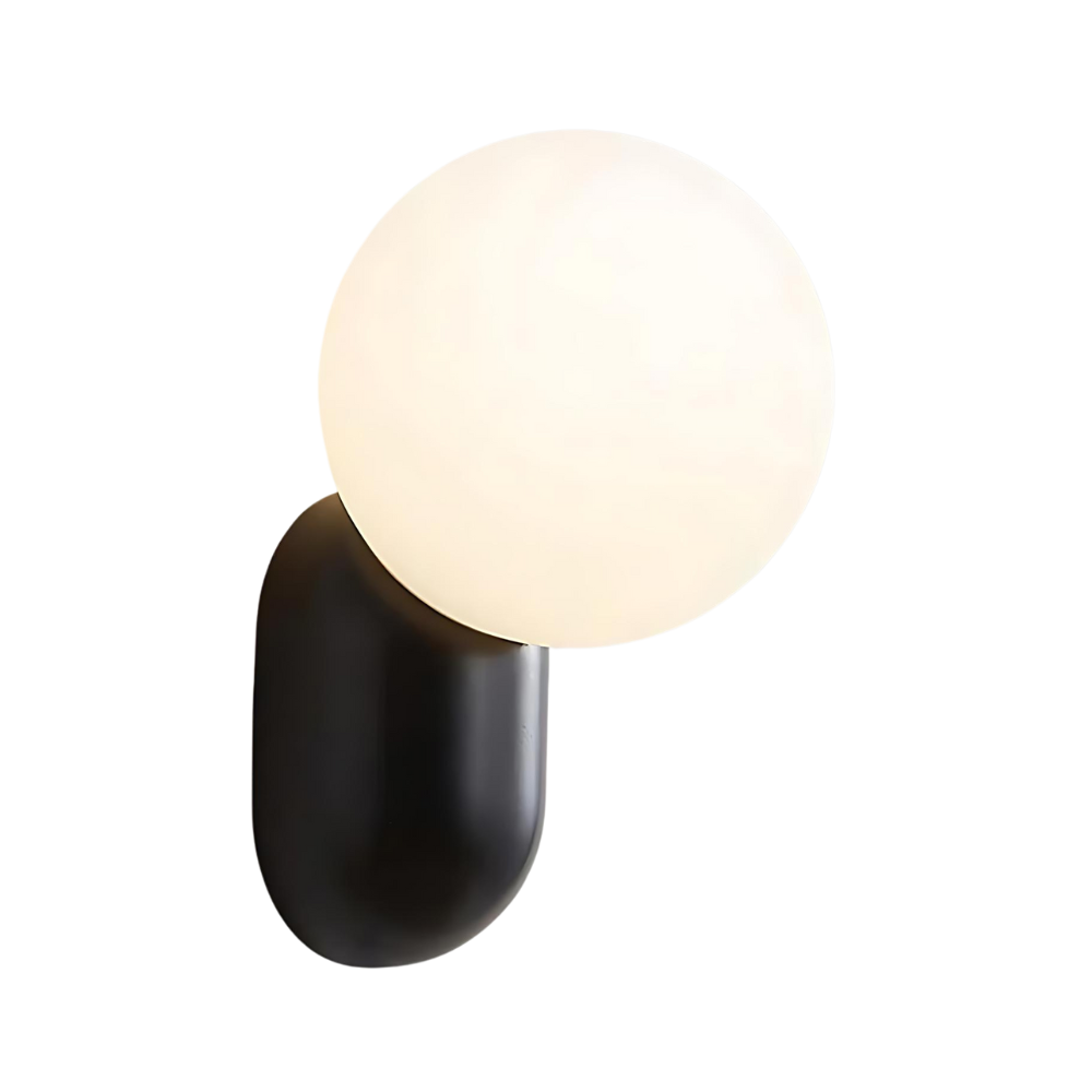 Luma Nordic Glass Orb Wandlamp