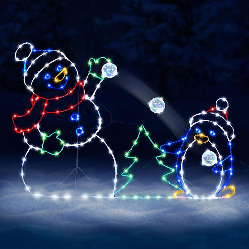 SnowGlow - Speelse geanimeerde sneeuwbalverlichting