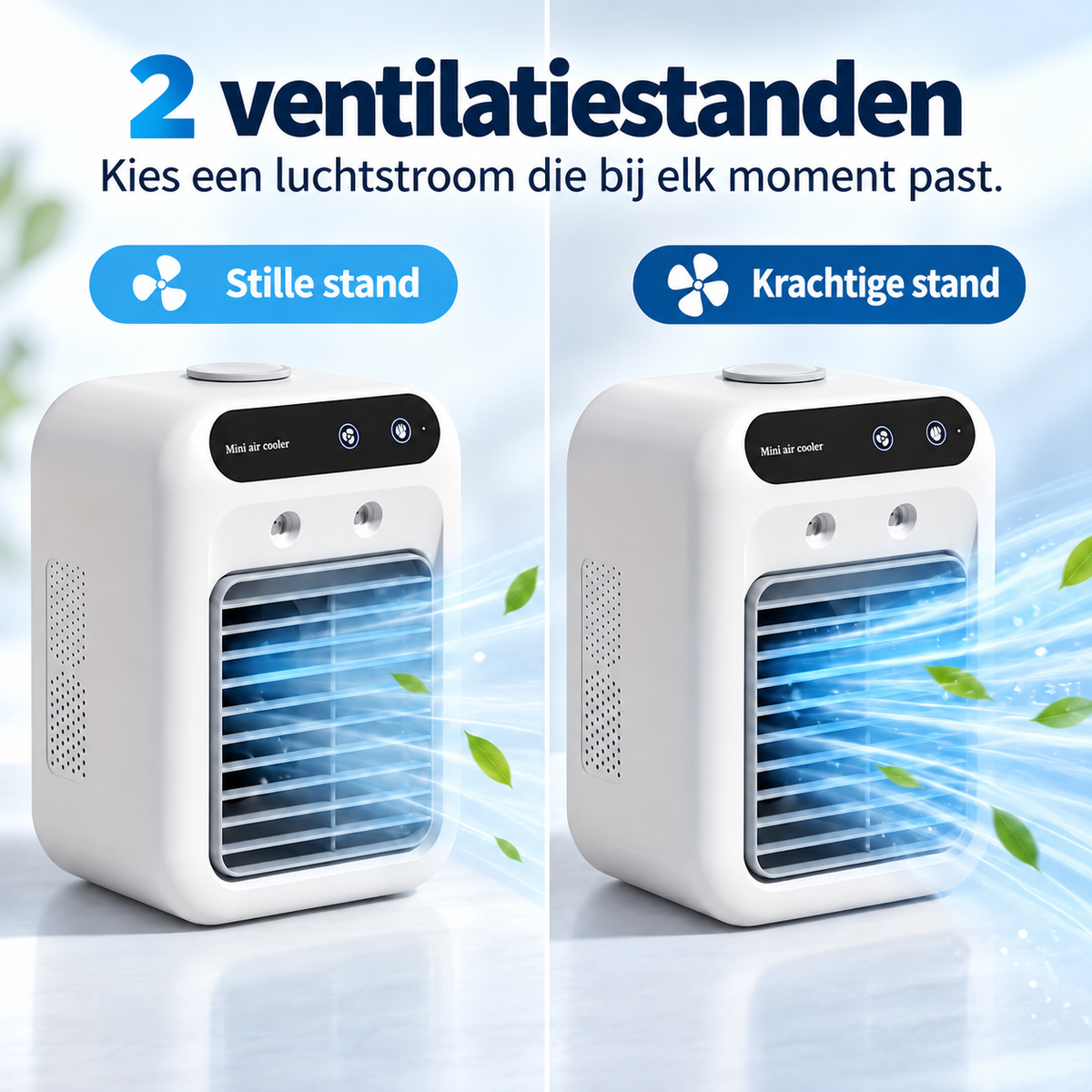 Draagbare mini-luchtverfrisser – alles-in-één