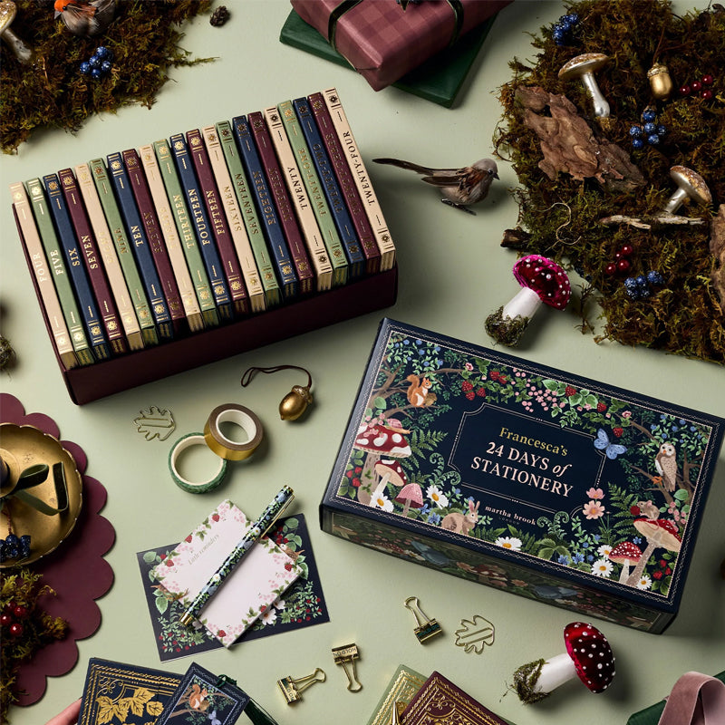 JollyJournals - Stationery Advent Calendar van 24 Dagen