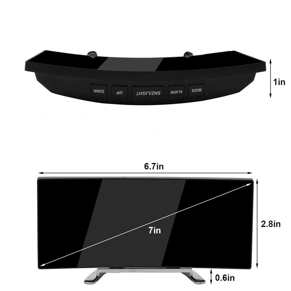 Buet LED digitale wekkerklok