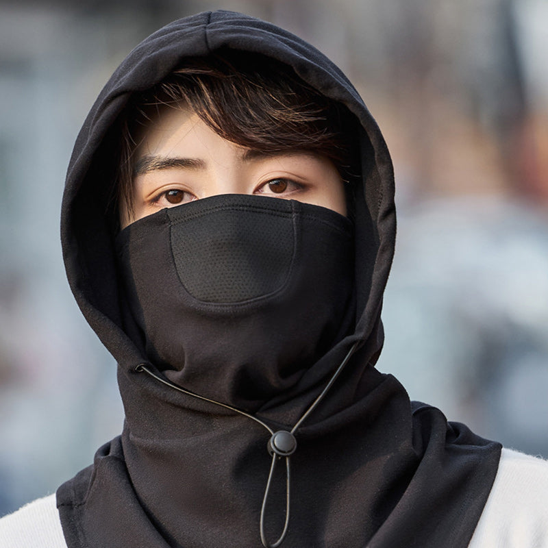 Hooded Face Mask met Nekwarmer voor Fietsen
