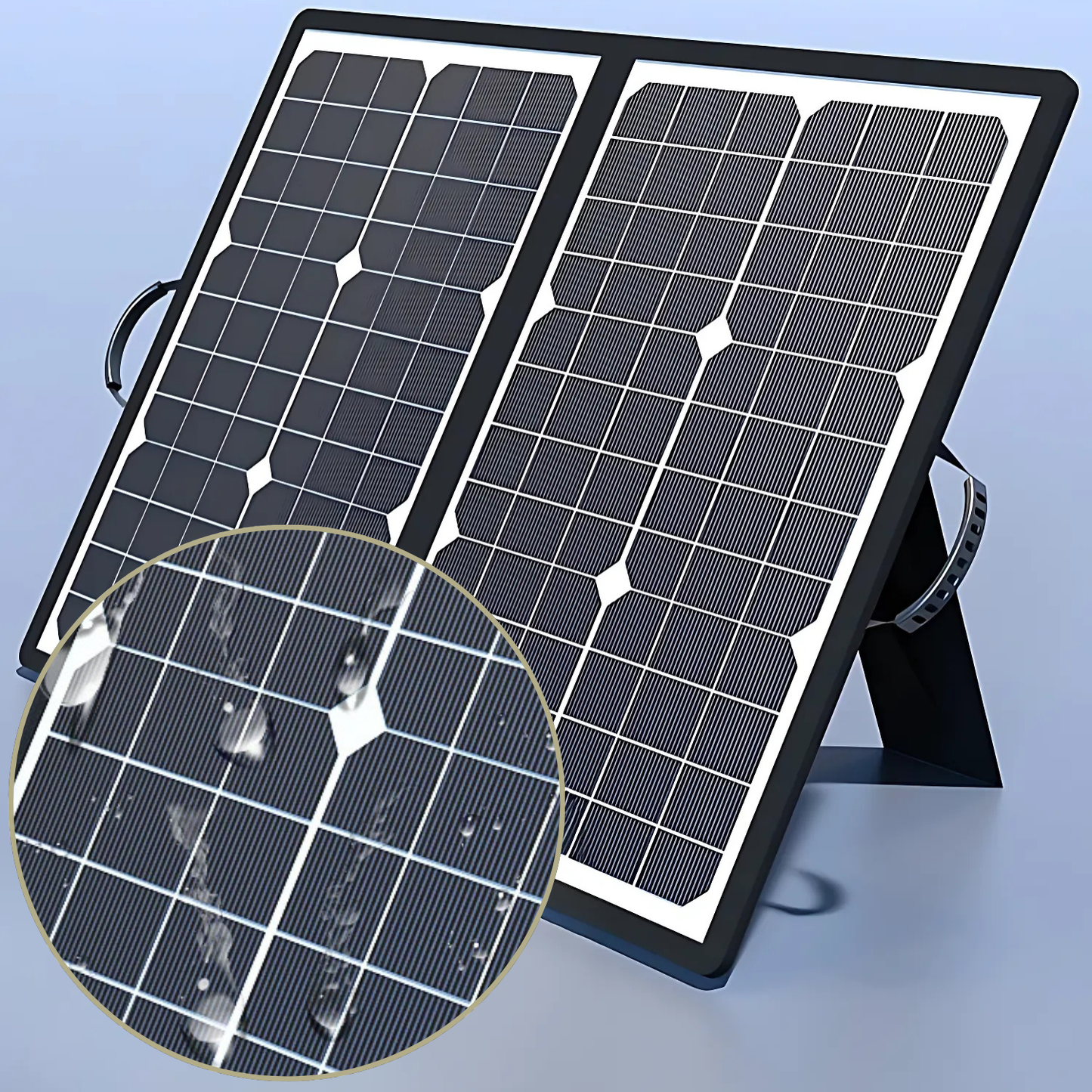 SolaraX 1000W Opvouwbare Zonnepaneel Kit | Compleet pakket met MPPT & USB/Type-C | Voor Kamperen, Auto, Boot & Caravan