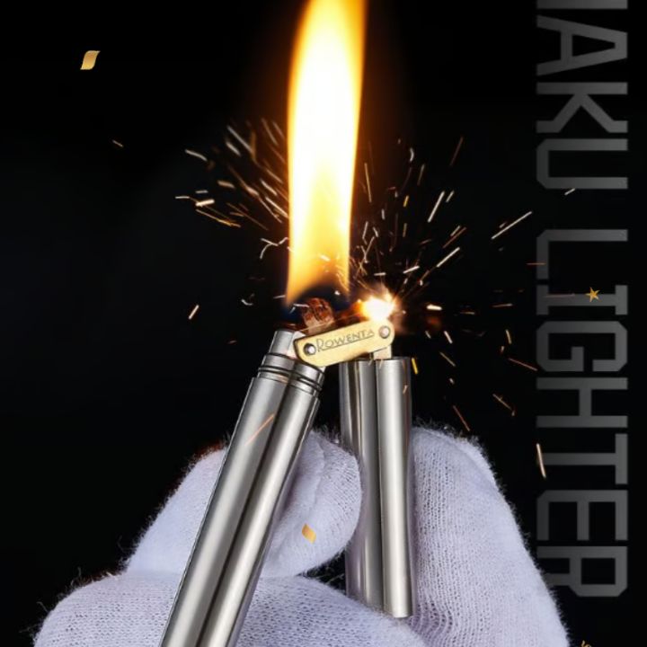 FireMaster | Koperen aansteker – Vintage ontwerp, navulbaar en duurzaam