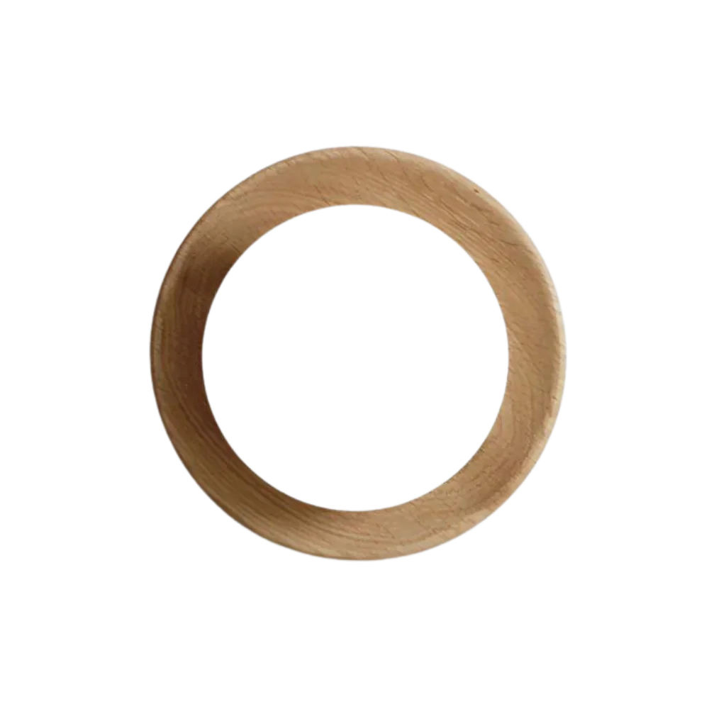 Noordse Minimalistische Natuurlijke Houten LED Wandlamp