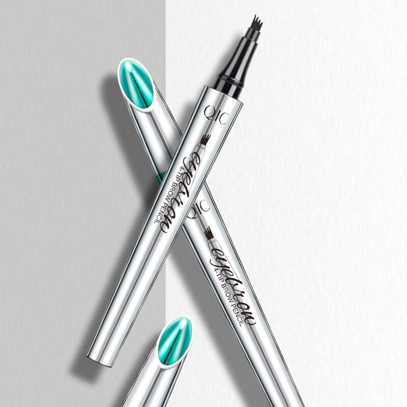 Waterdichte 3D-Microblading-Ombrow Potlood met 4 Vorkpunten