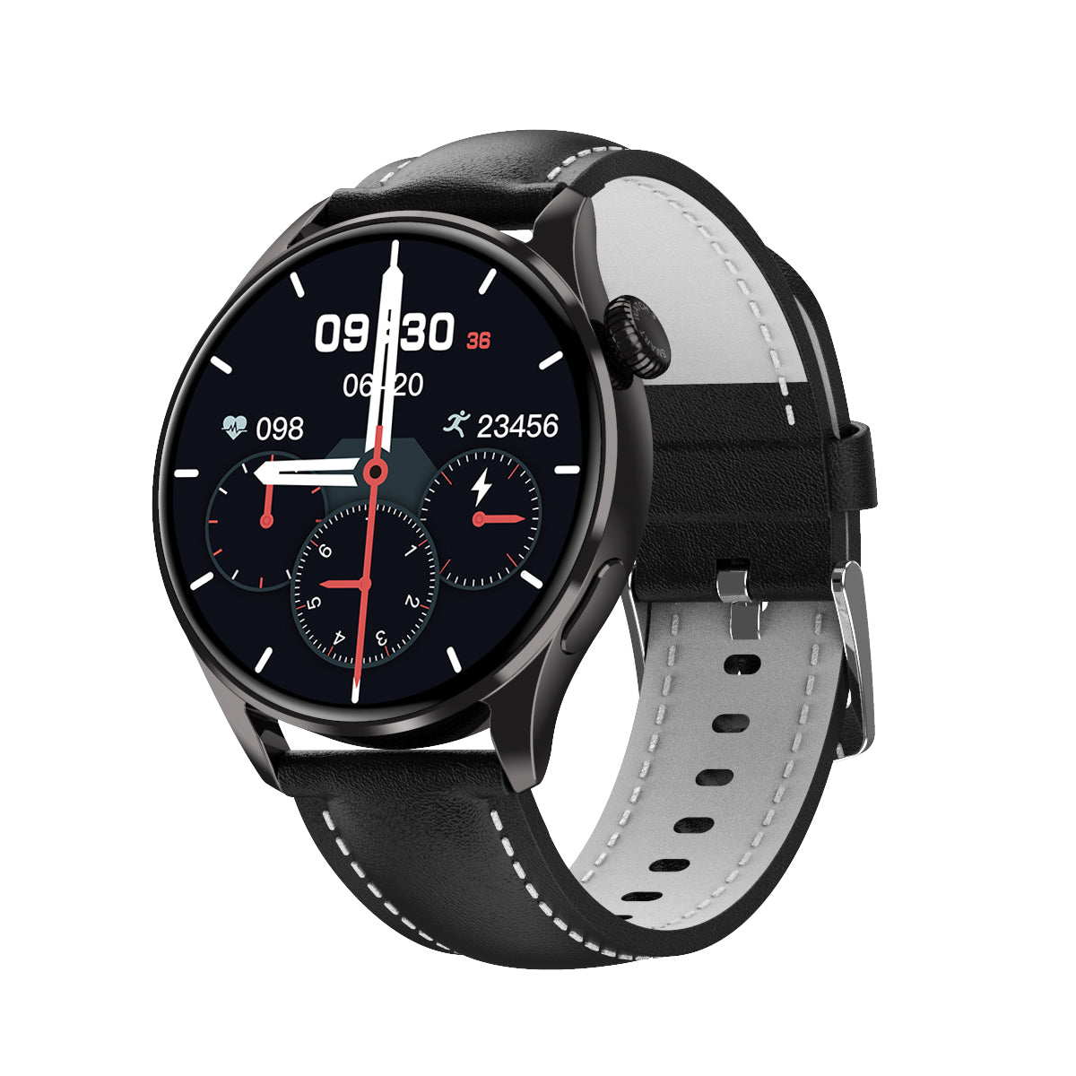 Skanto | Bloedglucose Bloeddruk Bloedzuurstof Slaapmonitor Waterdichte Smartwatch
