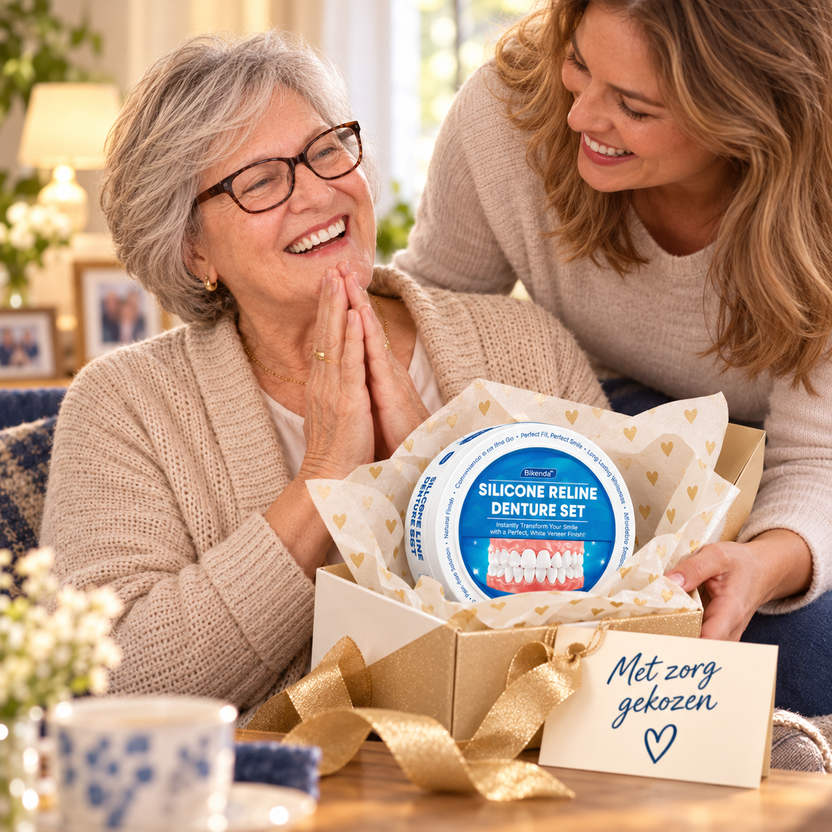 Bikenda | Siliconen Reline-Set – Praktisch Cadeau voor Opa & Oma