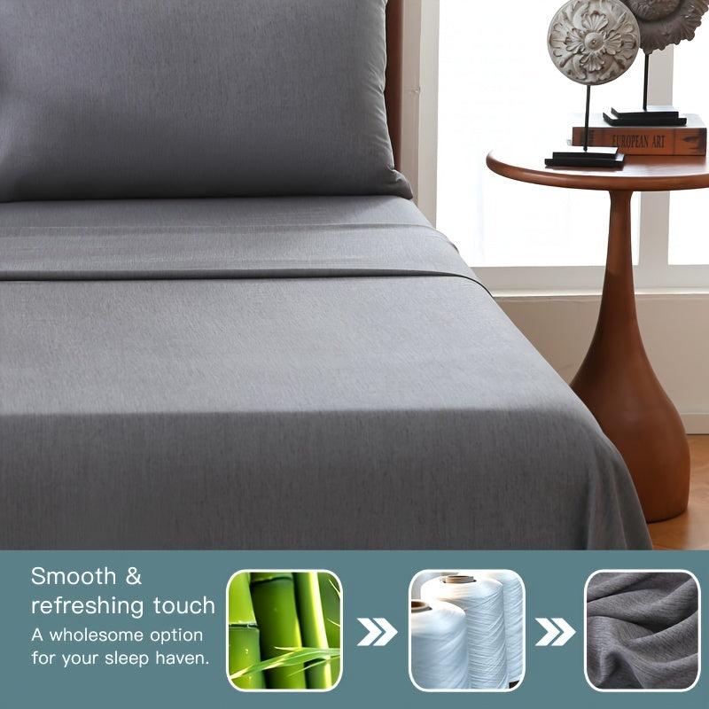 Zomer Koel Bamboe Vezel Hoeslaken – Luxe Ademend Comfort