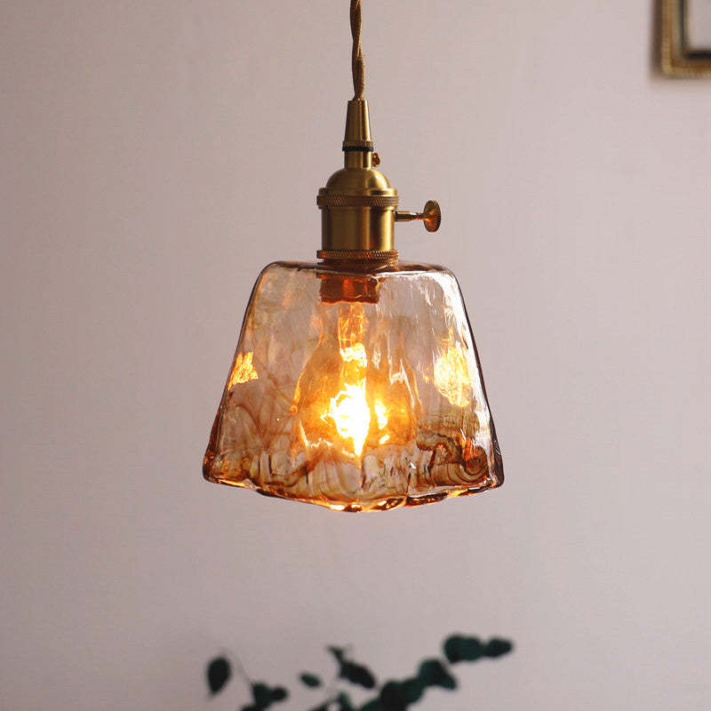 Zina Hanglamp Glas&Messing