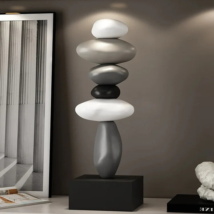 StoneBalance - Moderne stabiele steenskulptuur
