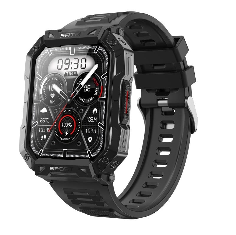 Skanto | Bloedglucose Bloeddruk Bloedzuurstof Slaapmonitor Waterdichte Smartwatch