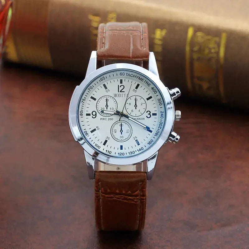Elegante quartz horloge voor heren