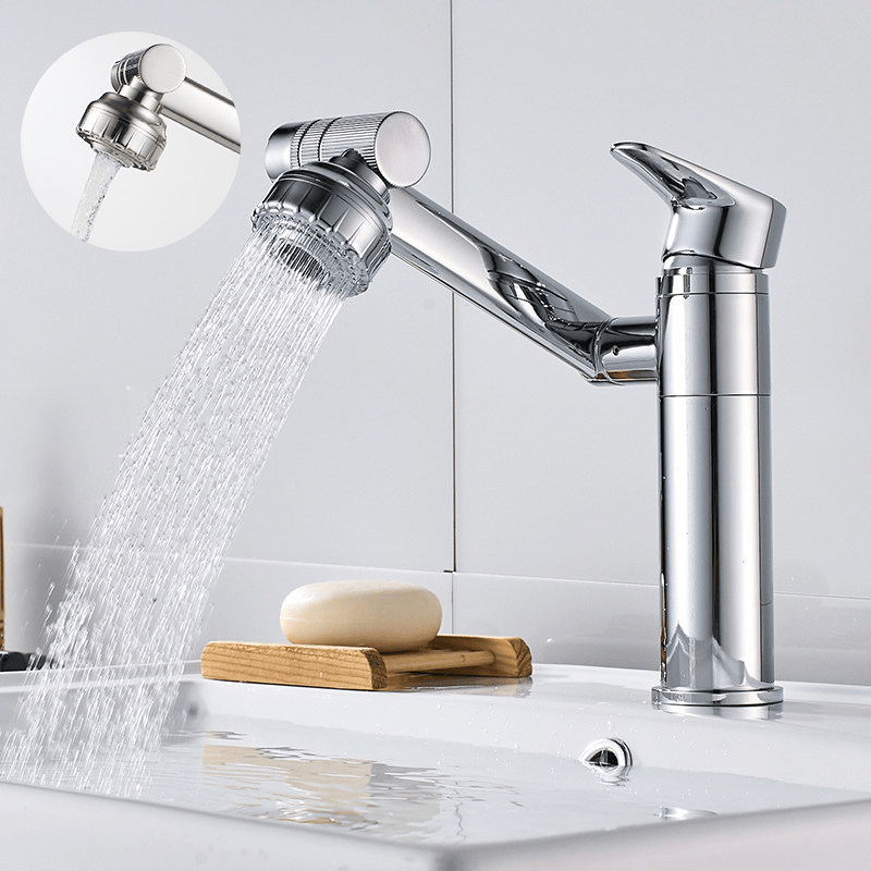 FLEXISPOUT – Flexibele 360° Kraan met Sprayfunctie voor de Wastafel