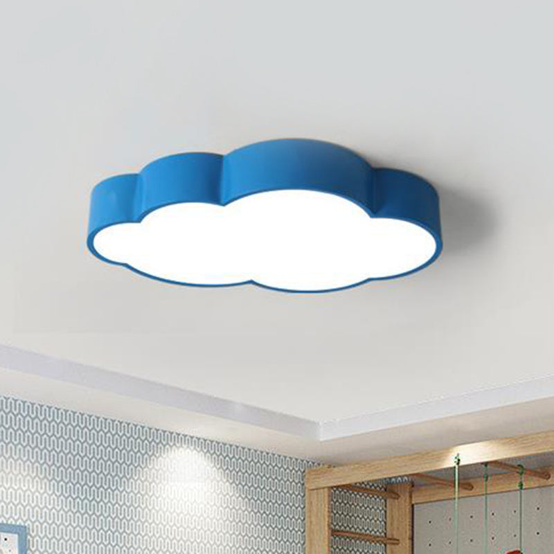 Acryl Cloud Shade Flush Light Minimalistische LED Flush Plafondlamp voor Kinderkamer