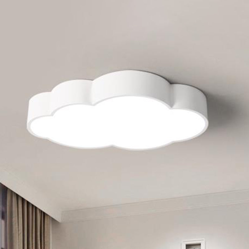 Acryl Cloud Shade Flush Light Minimalistische LED Flush Plafondlamp voor Kinderkamer
