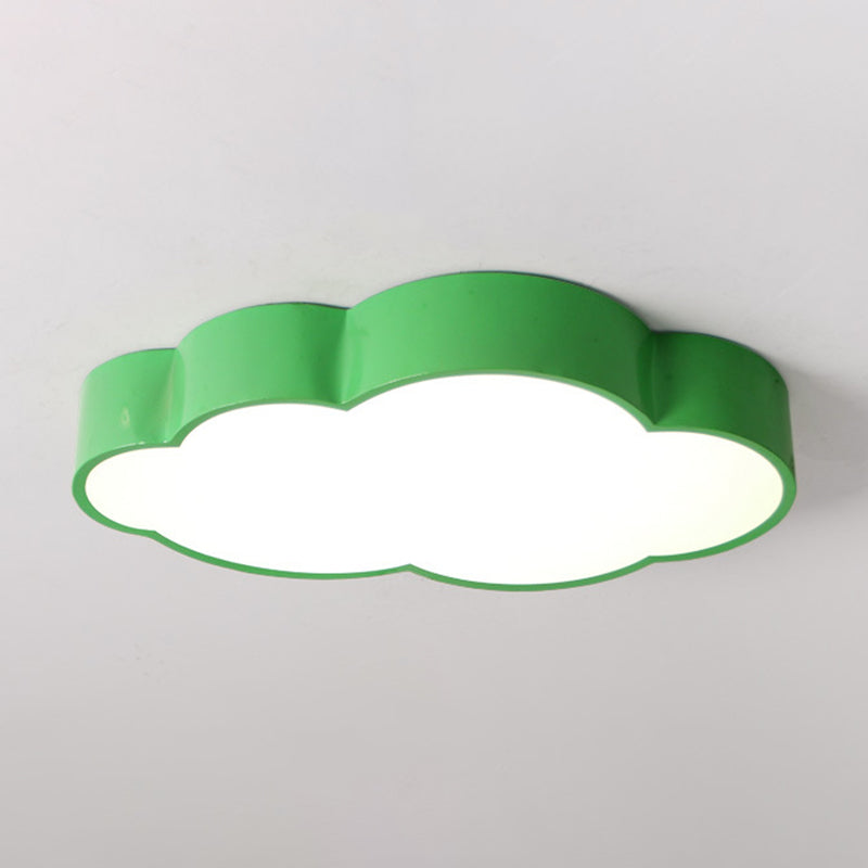 Acryl Cloud Shade Flush Light Minimalistische LED Flush Plafondlamp voor Kinderkamer