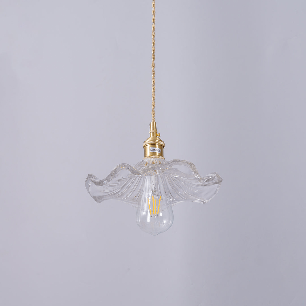 Hibiscus lamp met harmonie van bloemen en licht