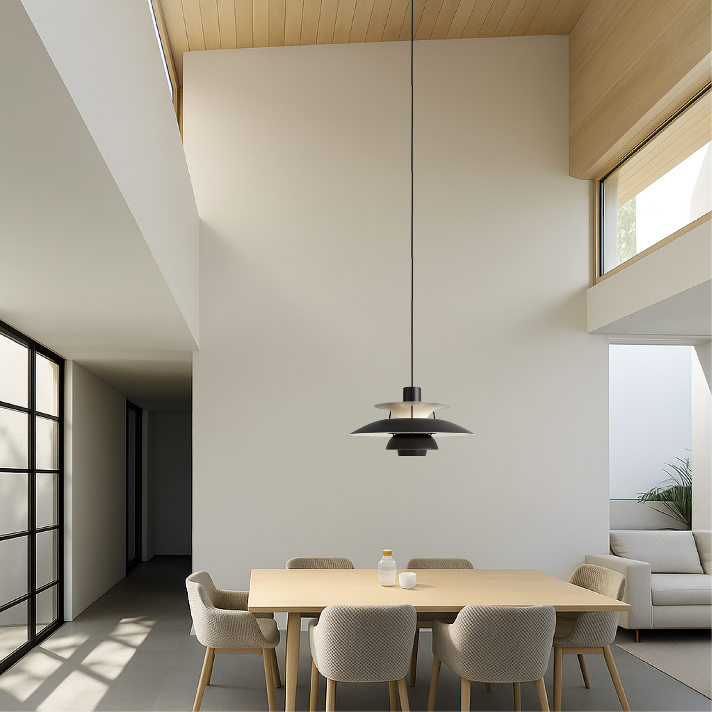 Multilaags Deens Hanglamp