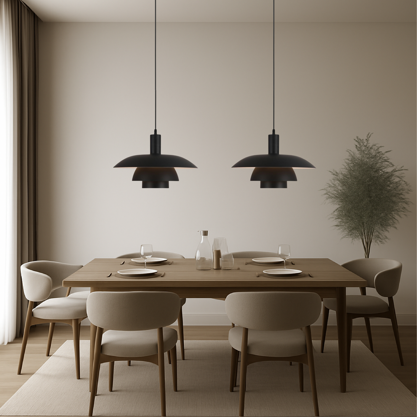 Irda's Deense Stijl Hanglamp