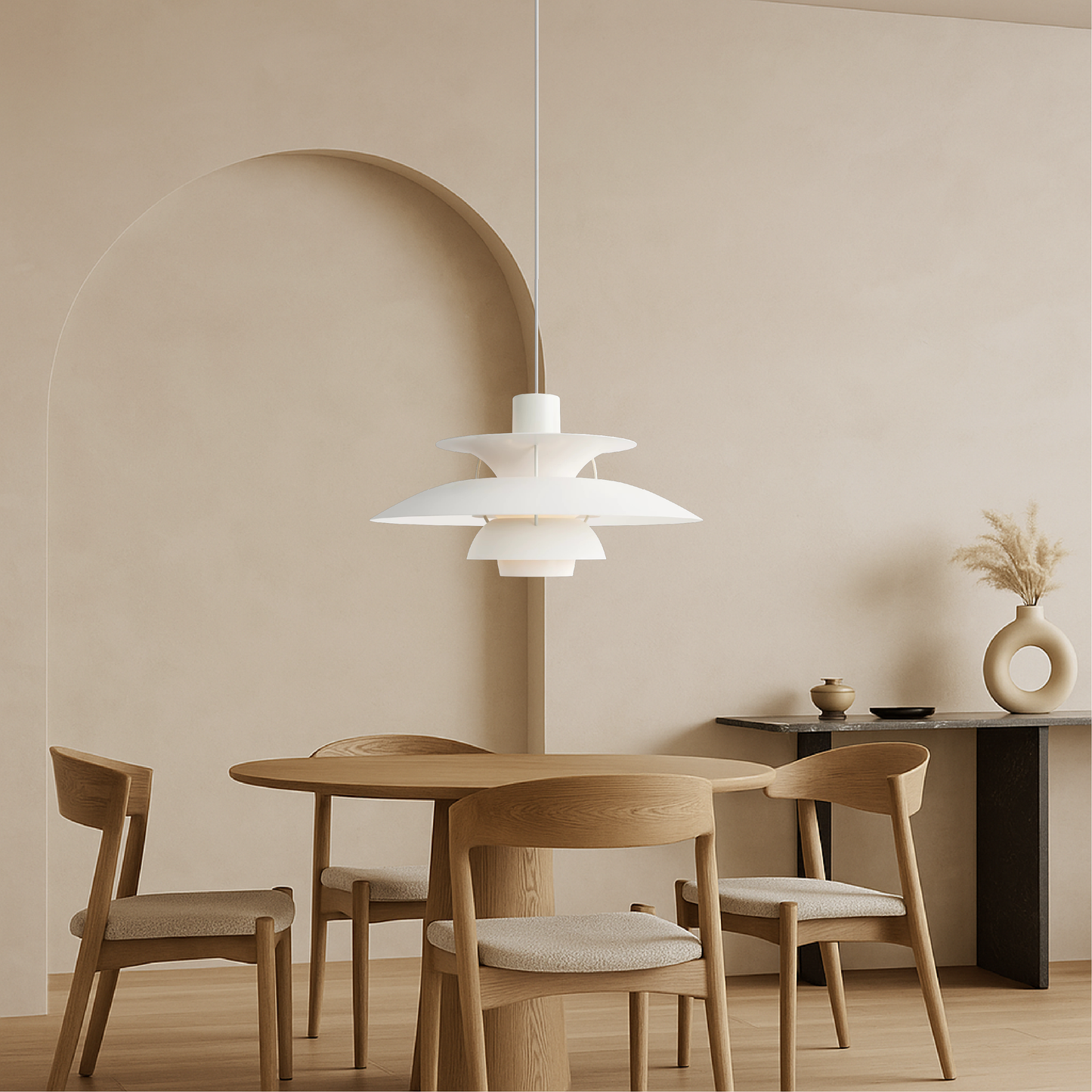 Multilaags Deens Hanglamp