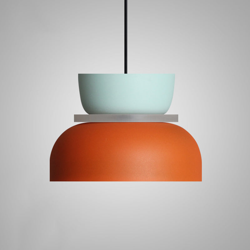 Moderne Hedendaagse Hanglamp Kleurige Macaron LED Hanglamp
