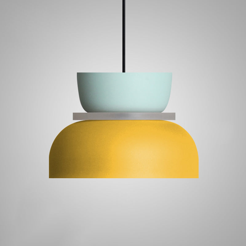 Moderne Hedendaagse Hanglamp Kleurige Macaron LED Hanglamp