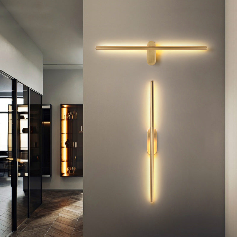 Lineaire Strip Wandverlichting Moderne Metalen Wandlamp voor Slaapkamer Woonkamer