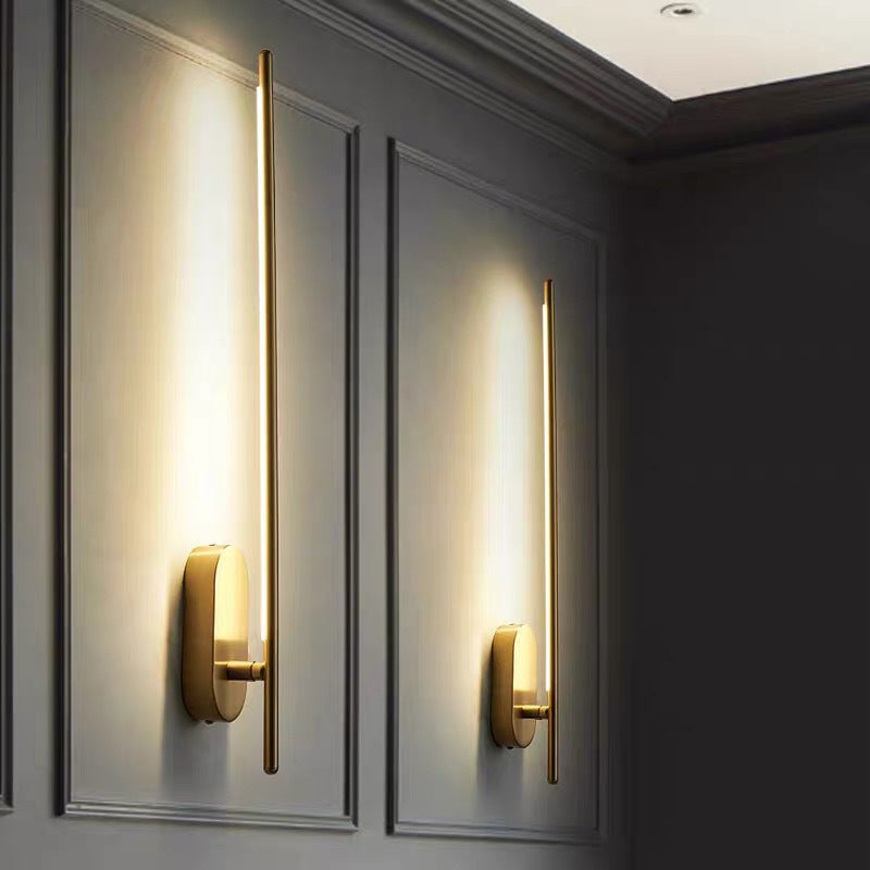 Lineaire Strip Wandverlichting Moderne Metalen Wandlamp voor Slaapkamer Woonkamer