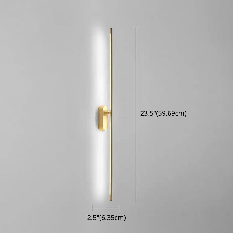 Lineaire Strip Wandverlichting Moderne Metalen Wandlamp voor Slaapkamer Woonkamer