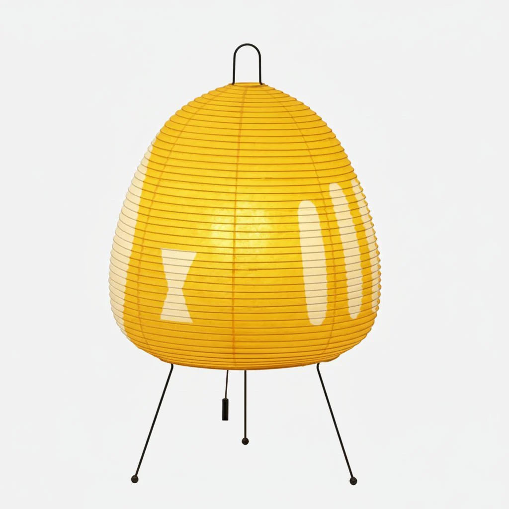 LUMIRICE – Elegante Tischlampe aus Reispapier im japanischen Design