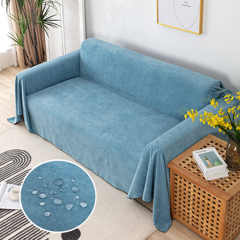 Premium Waterdichte Sofa Wurfdeken Hoezen met Jacquardrand