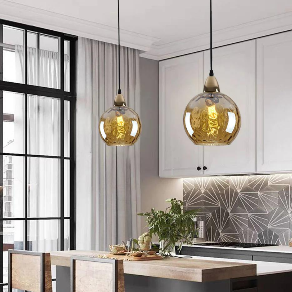Moderne LED Nordic Plafond Glas Bal Hanglamp