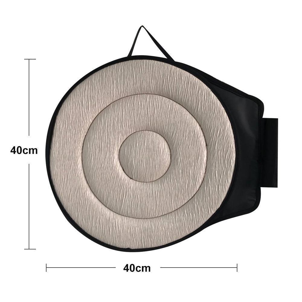 Cuscino Rotaseat 360° Draaibaar | Ergonomisch & Antislip | Voor Auto, Kantoor & Thuis | Rugbeschermer & Comfortabel