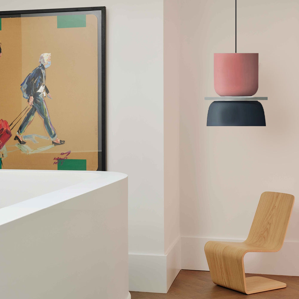 Lucie Colour Block Scandinavische hanglamp