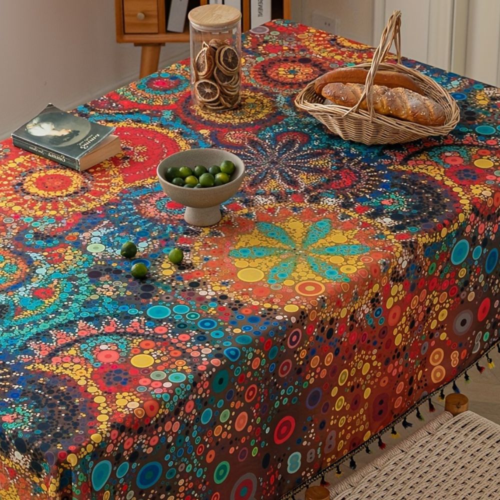 Hypno Bloom Tassel Tafelkleed